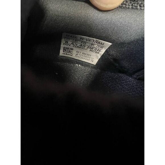 Adidas Shoes Women’s 8 Purebounce+ Core Black BB6989 - Picture 7 of 7